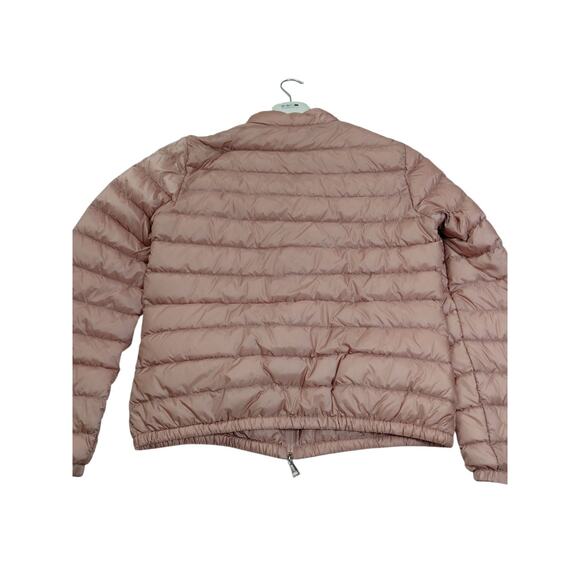 Moncler Puffer Jacket Down Women’s Size 5 Made in Pink $1,150 - Picture 10 of 13